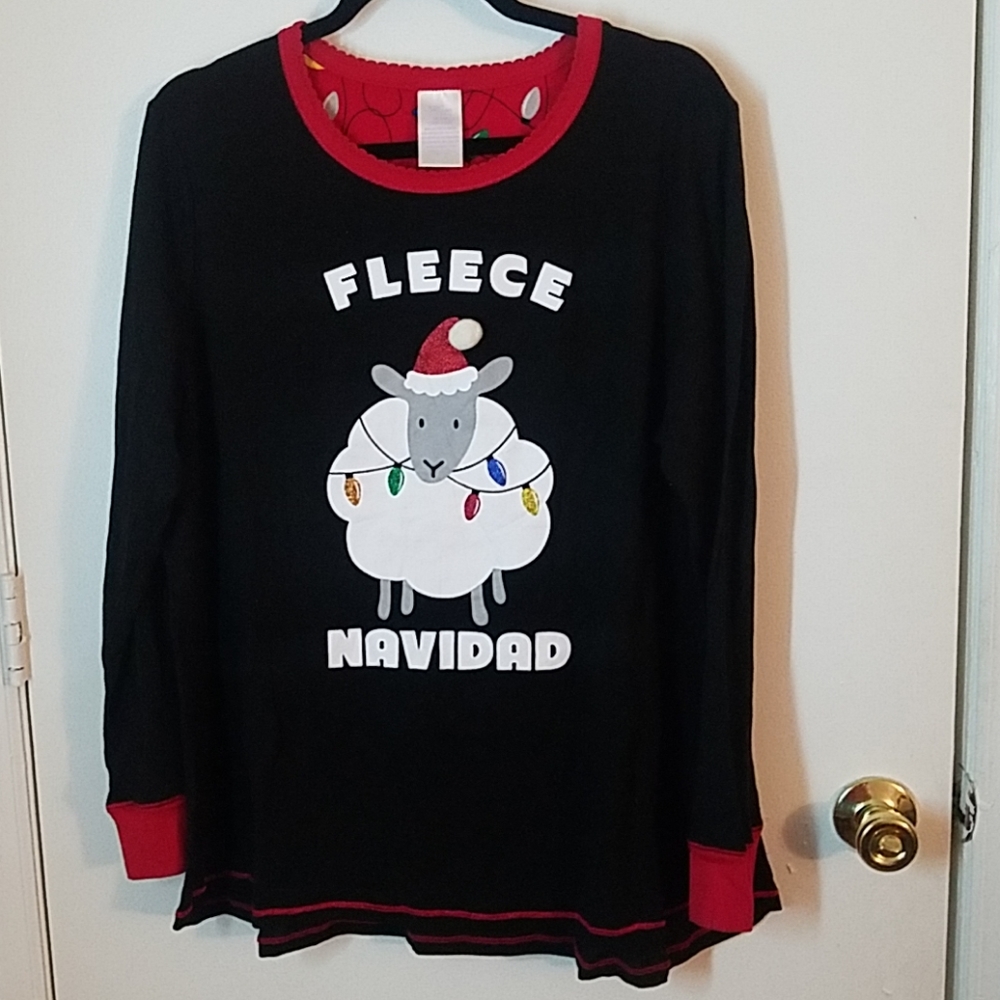 Christmas pajama shirt